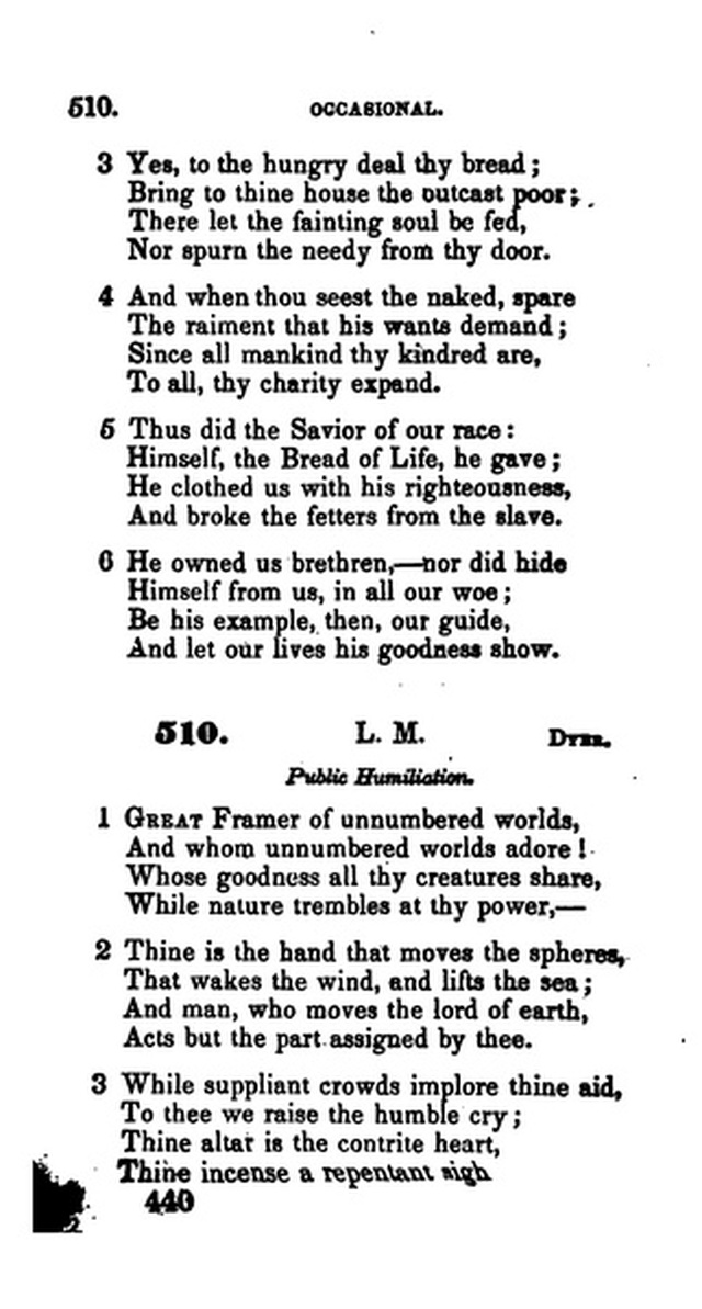 A Collection of Psalms and Hymns for the Use of Universalist Societies and Families 16ed.   page 441