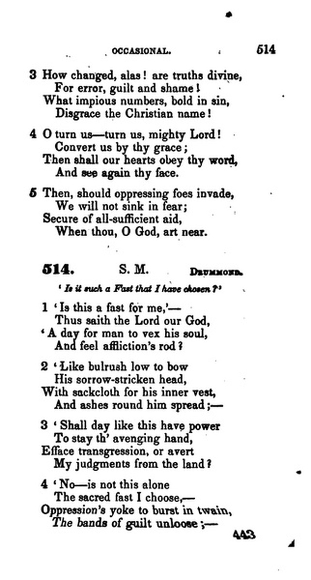 A Collection of Psalms and Hymns for the Use of Universalist Societies and Families 16ed.   page 444