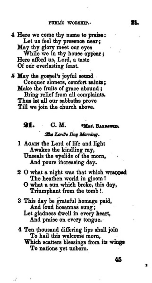 A Collection of Psalms and Hymns for the Use of Universalist Societies and Families 16ed.   page 46