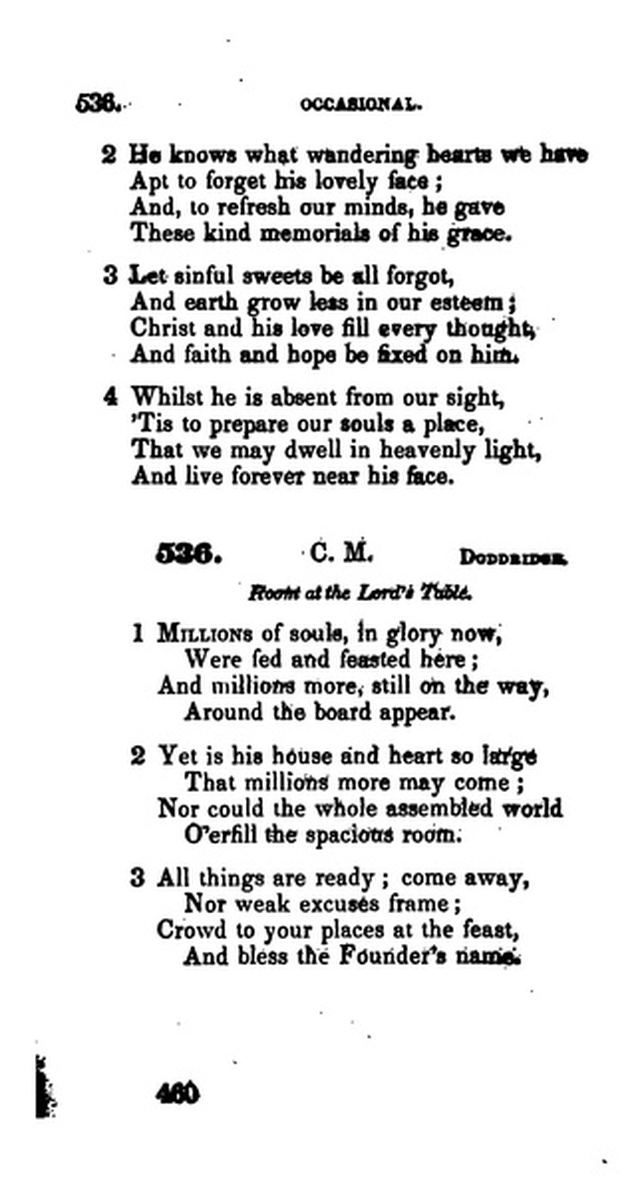 A Collection of Psalms and Hymns for the Use of Universalist Societies and Families 16ed.   page 461