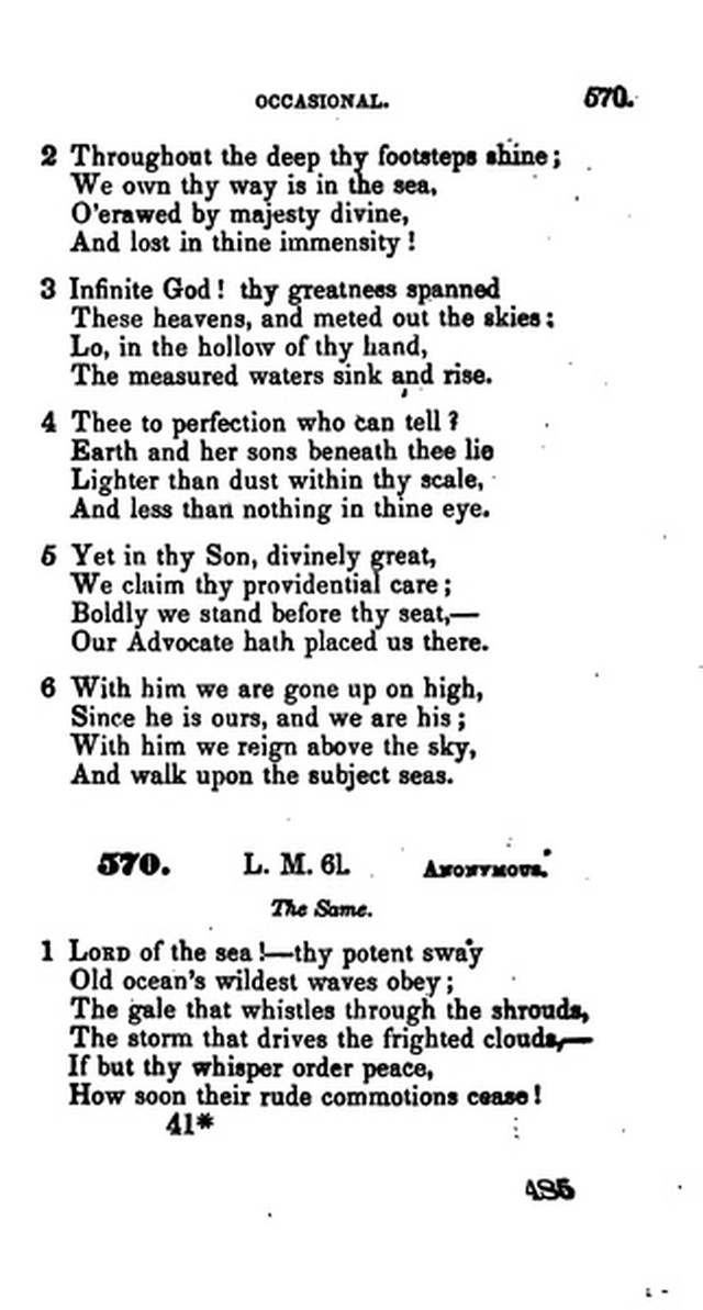 A Collection of Psalms and Hymns for the Use of Universalist Societies and Families 16ed.   page 486