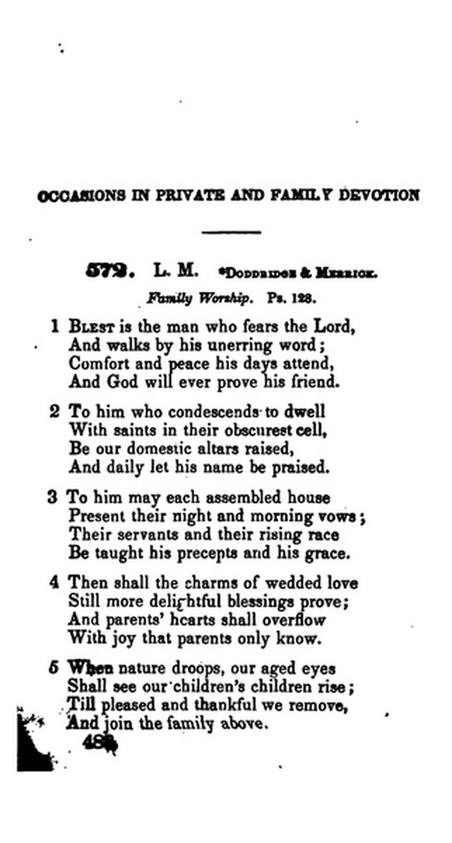 A Collection of Psalms and Hymns for the Use of Universalist Societies and Families 16ed.   page 489