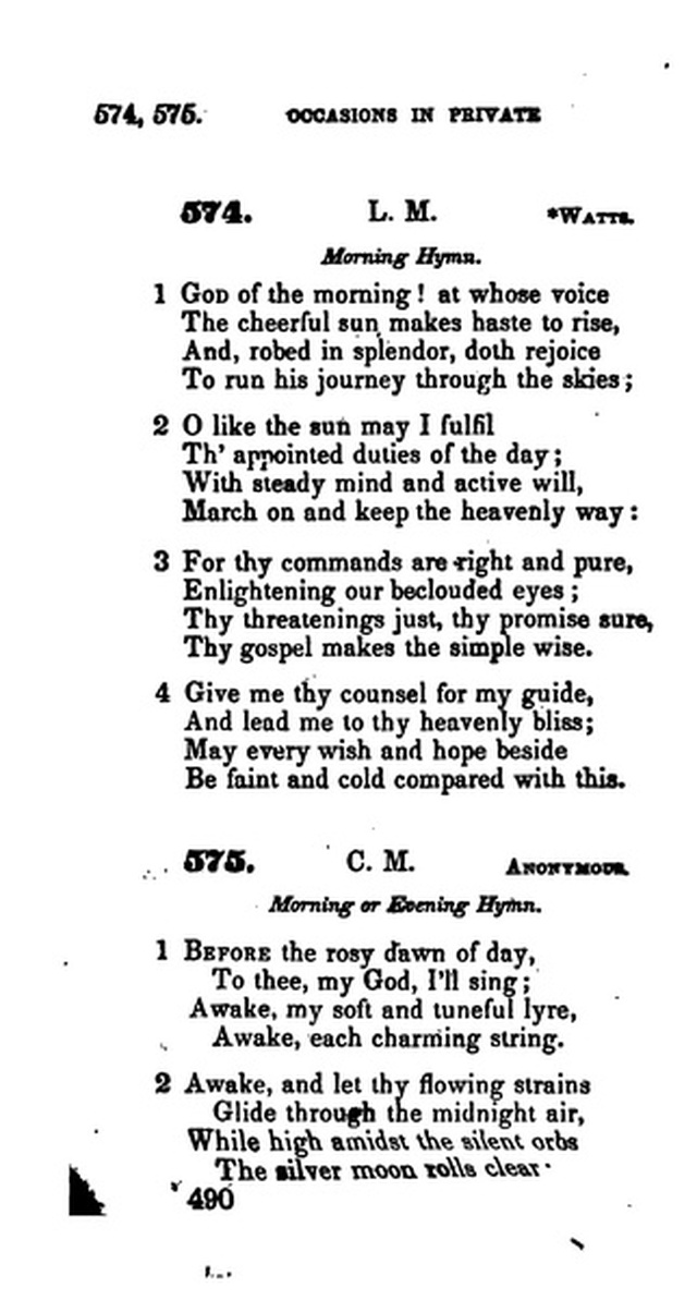 A Collection of Psalms and Hymns for the Use of Universalist Societies and Families 16ed.   page 491