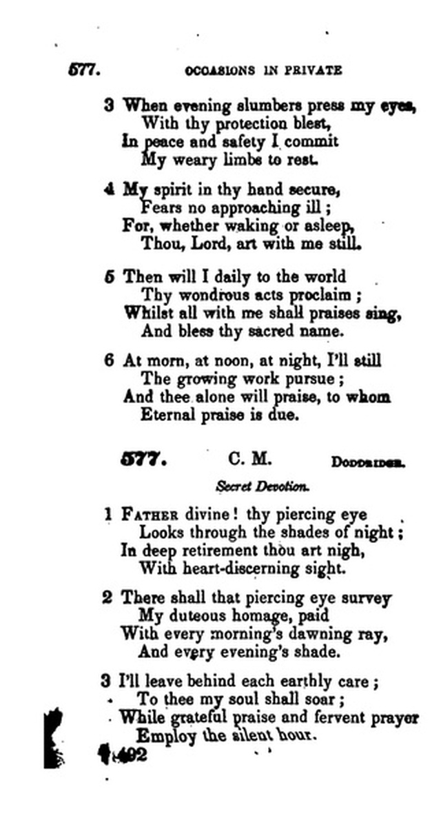 A Collection of Psalms and Hymns for the Use of Universalist Societies and Families 16ed.   page 493