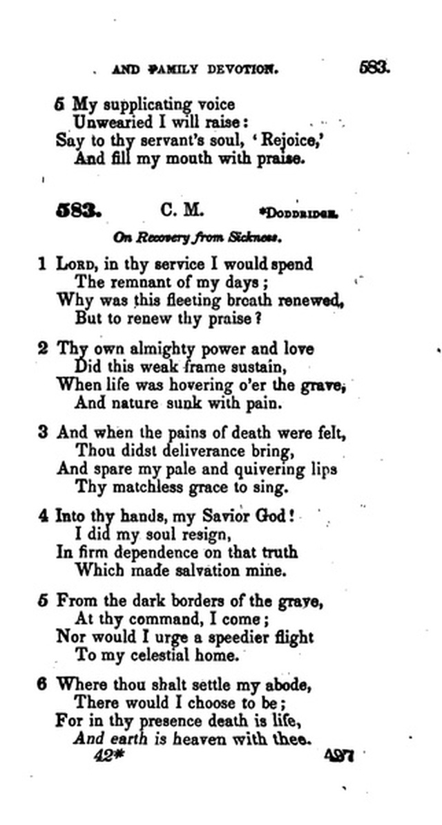 A Collection of Psalms and Hymns for the Use of Universalist Societies and Families 16ed.   page 498