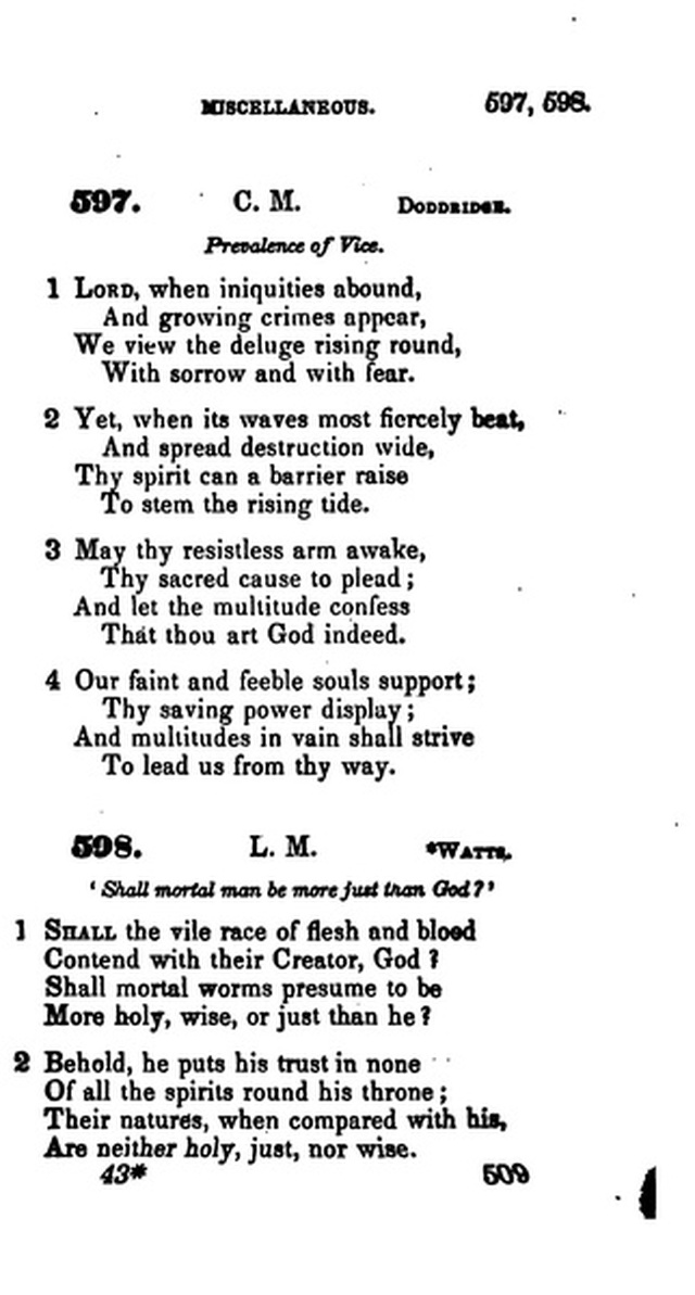 A Collection of Psalms and Hymns for the Use of Universalist Societies and Families 16ed.   page 510