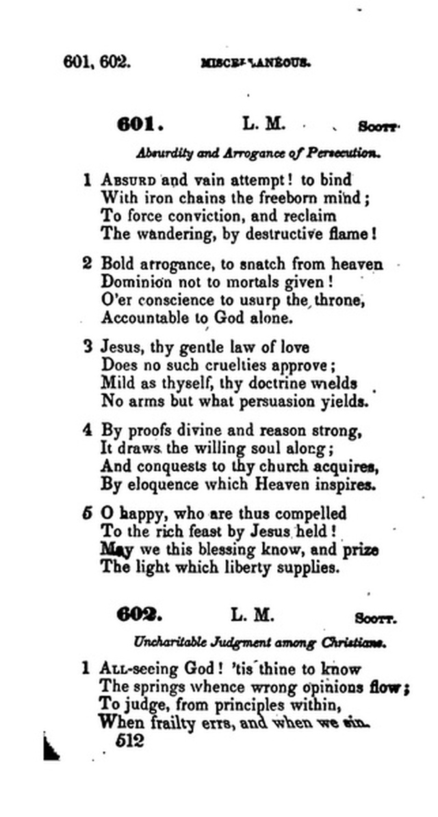 A Collection of Psalms and Hymns for the Use of Universalist Societies and Families 16ed.   page 513