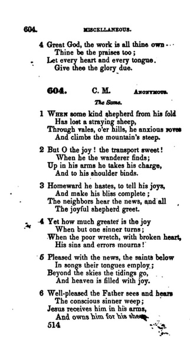 A Collection of Psalms and Hymns for the Use of Universalist Societies and Families 16ed.   page 515