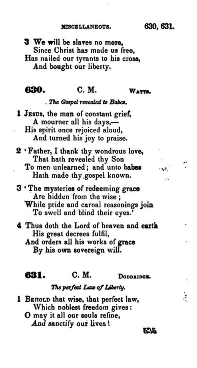 A Collection of Psalms and Hymns for the Use of Universalist Societies and Families 16ed.   page 536