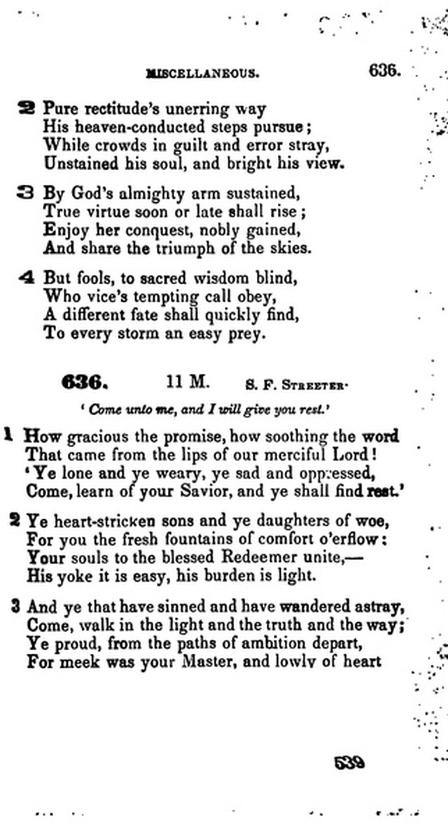 A Collection of Psalms and Hymns for the Use of Universalist Societies and Families 16ed.   page 540