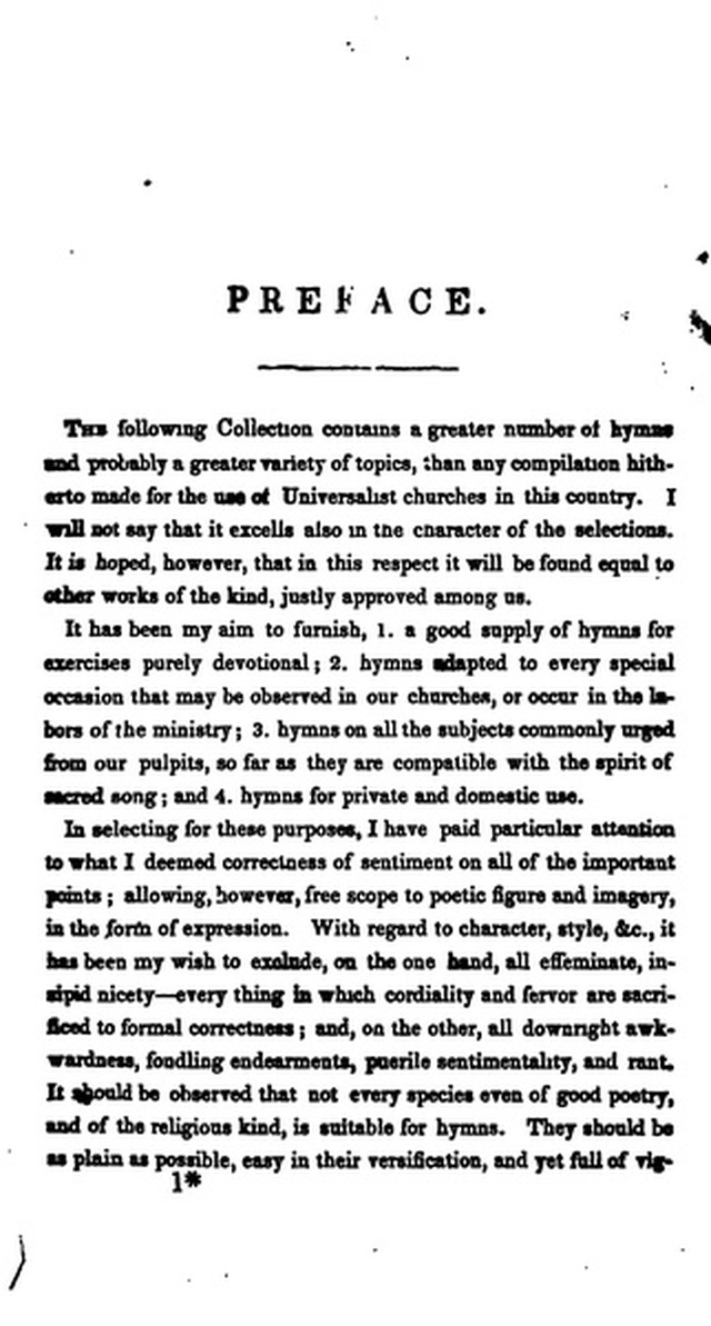 A Collection of Psalms and Hymns for the Use of Universalist Societies and Families 16ed.   page 6