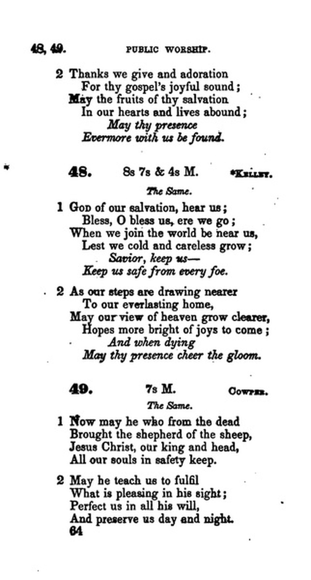 A Collection of Psalms and Hymns for the Use of Universalist Societies and Families 16ed.   page 65