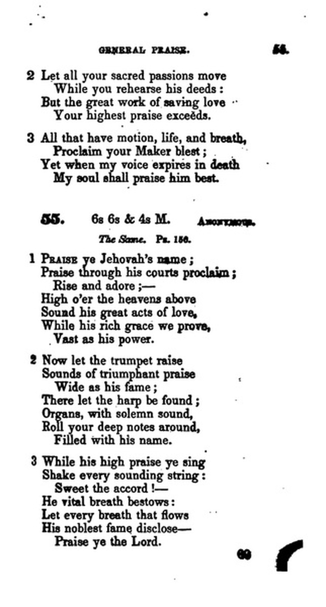 A Collection of Psalms and Hymns for the Use of Universalist Societies and Families 16ed.   page 70