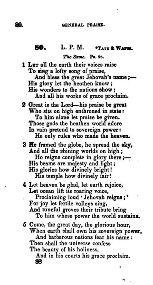 A Collection of Psalms and Hymns for the Use of Universalist Societies and Families 16ed.   page 89