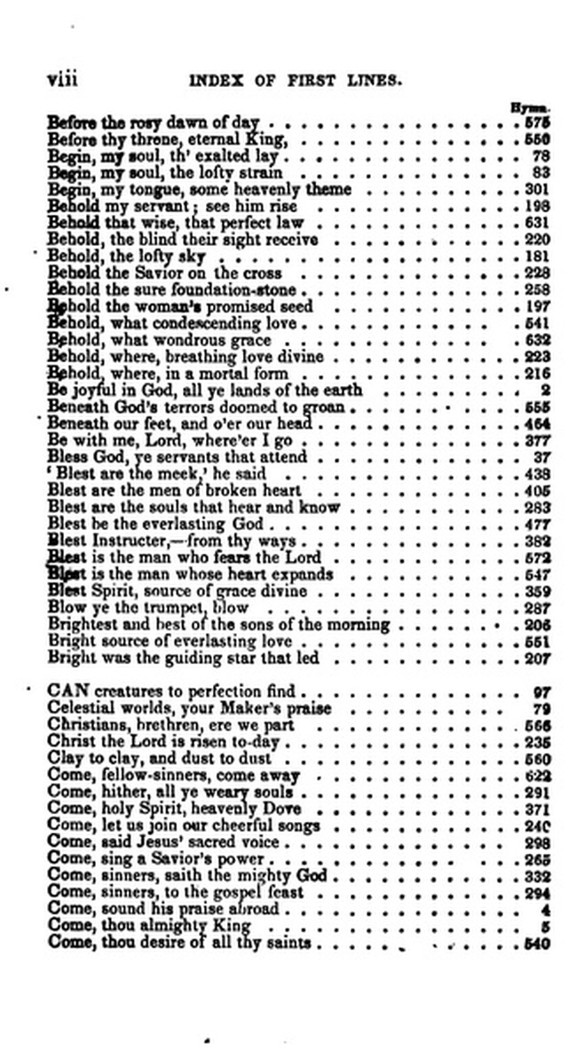 A Collection of Psalms and Hymns for the Use of Universalist Societies and Families 16ed.   page 9