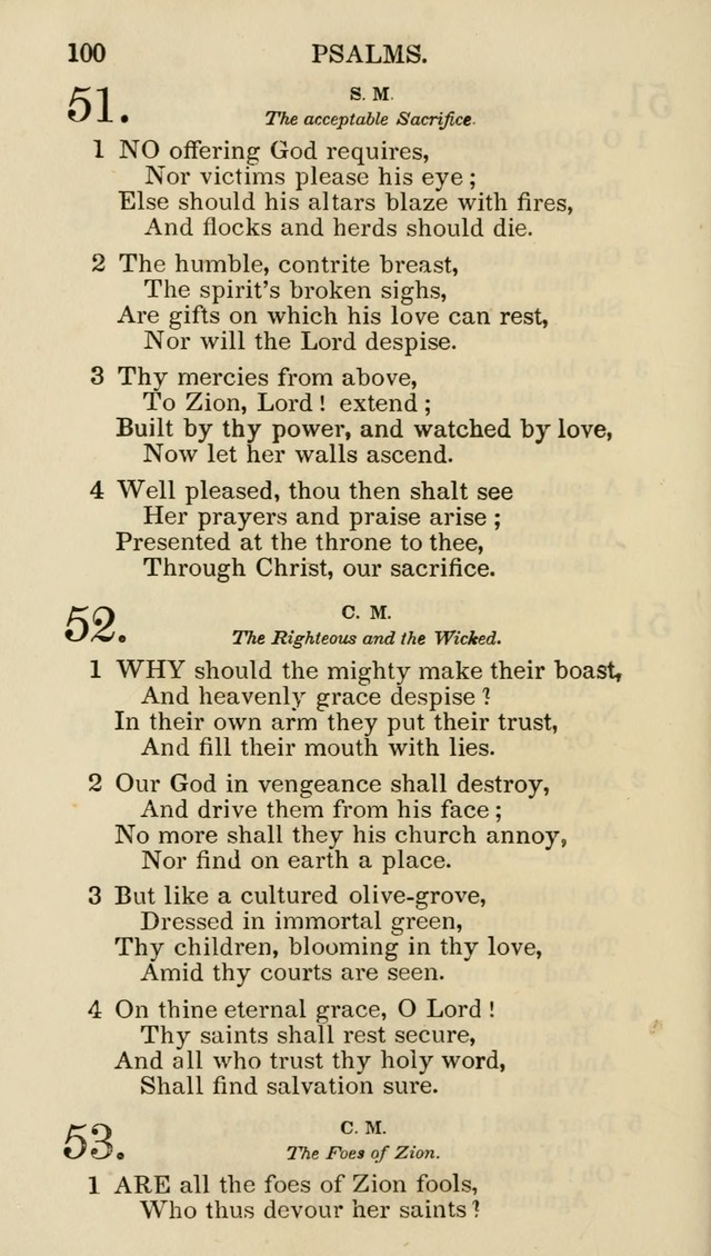 Church Psalmist: or psalms and hymns for the public, social and private use of evangelical Christians (5th ed.) page 102