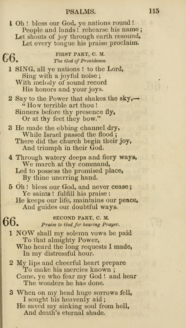 Church Psalmist: or psalms and hymns for the public, social and private use of evangelical Christians (5th ed.) page 117