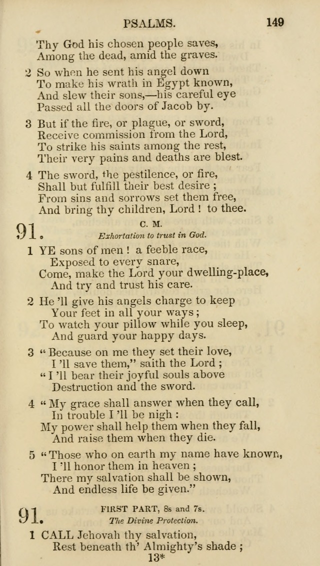 Church Psalmist: or psalms and hymns for the public, social and private use of evangelical Christians (5th ed.) page 151