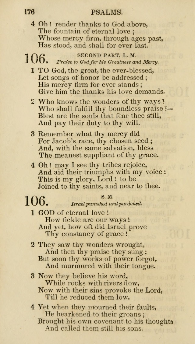 Church Psalmist: or psalms and hymns for the public, social and private use of evangelical Christians (5th ed.) page 178