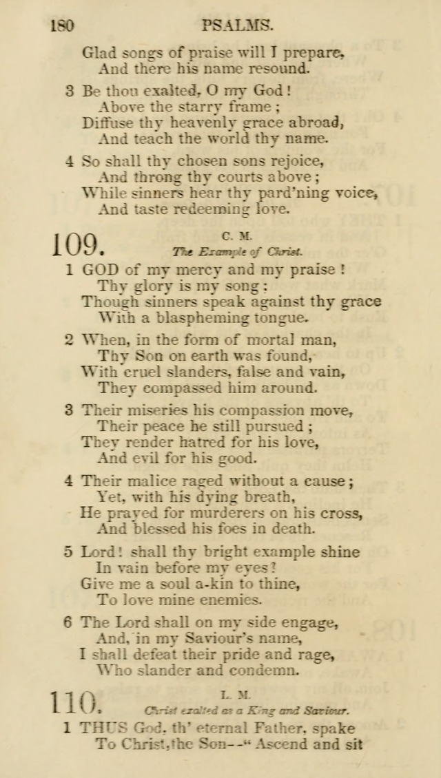 Church Psalmist: or psalms and hymns for the public, social and private use of evangelical Christians (5th ed.) page 182