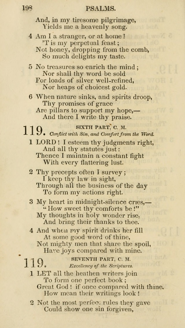 Church Psalmist: or psalms and hymns for the public, social and private use of evangelical Christians (5th ed.) page 200