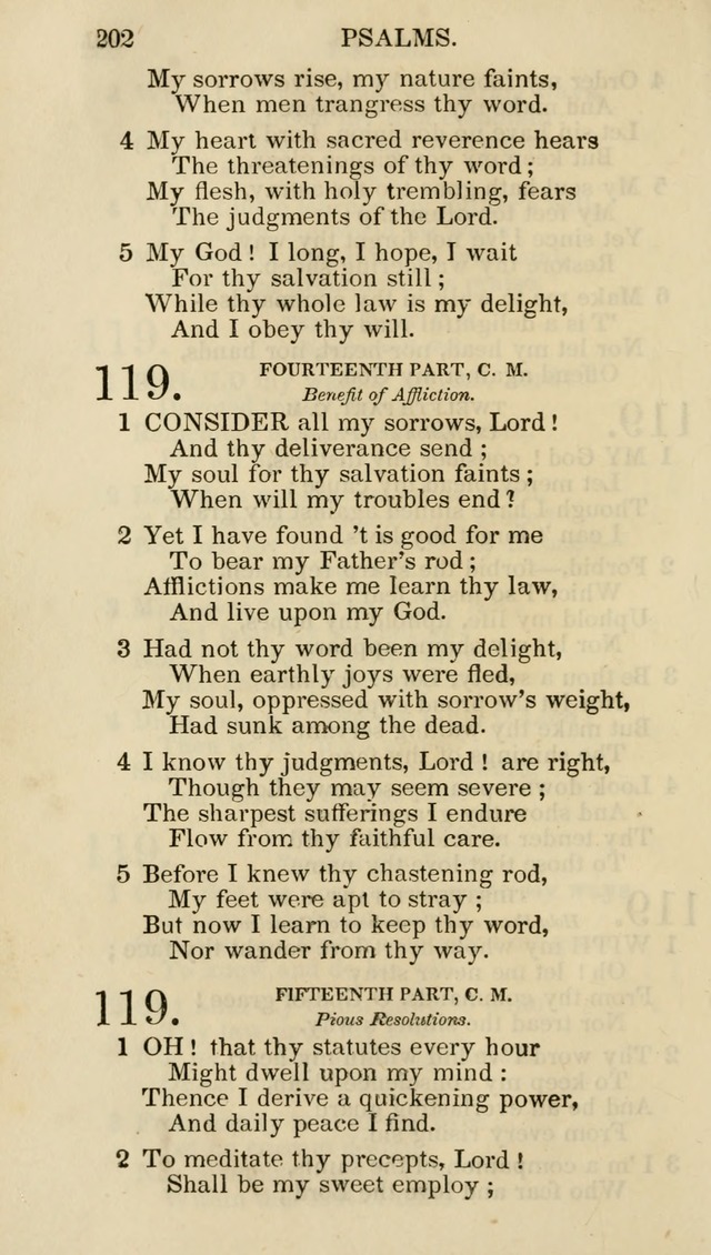 Church Psalmist: or psalms and hymns for the public, social and private use of evangelical Christians (5th ed.) page 204