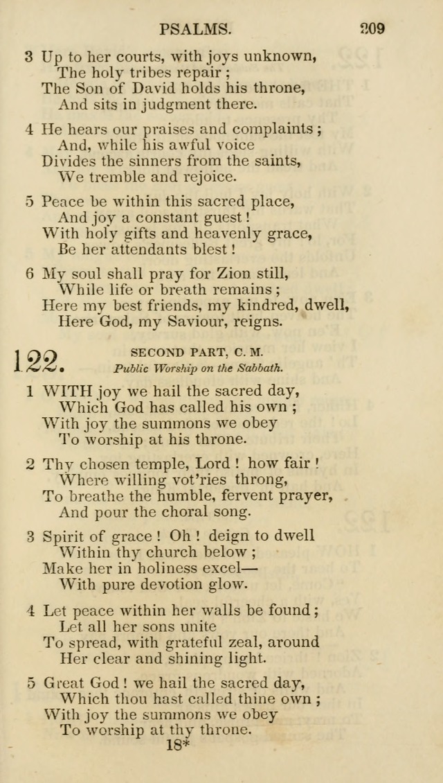 Church Psalmist: or psalms and hymns for the public, social and private use of evangelical Christians (5th ed.) page 211