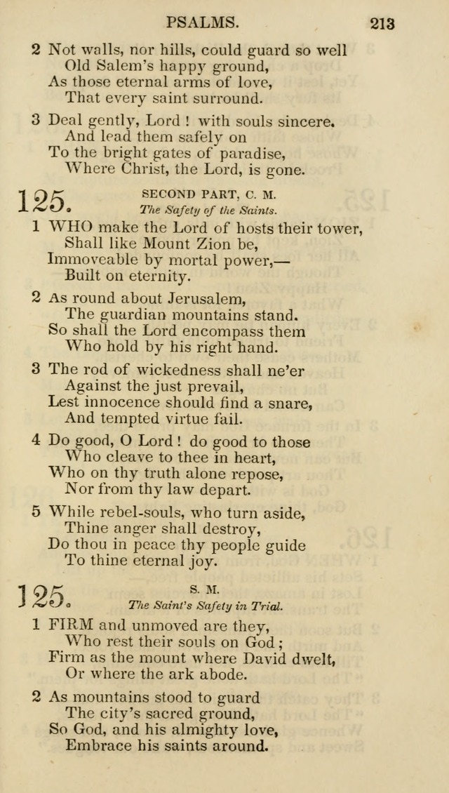 Church Psalmist: or psalms and hymns for the public, social and private use of evangelical Christians (5th ed.) page 215