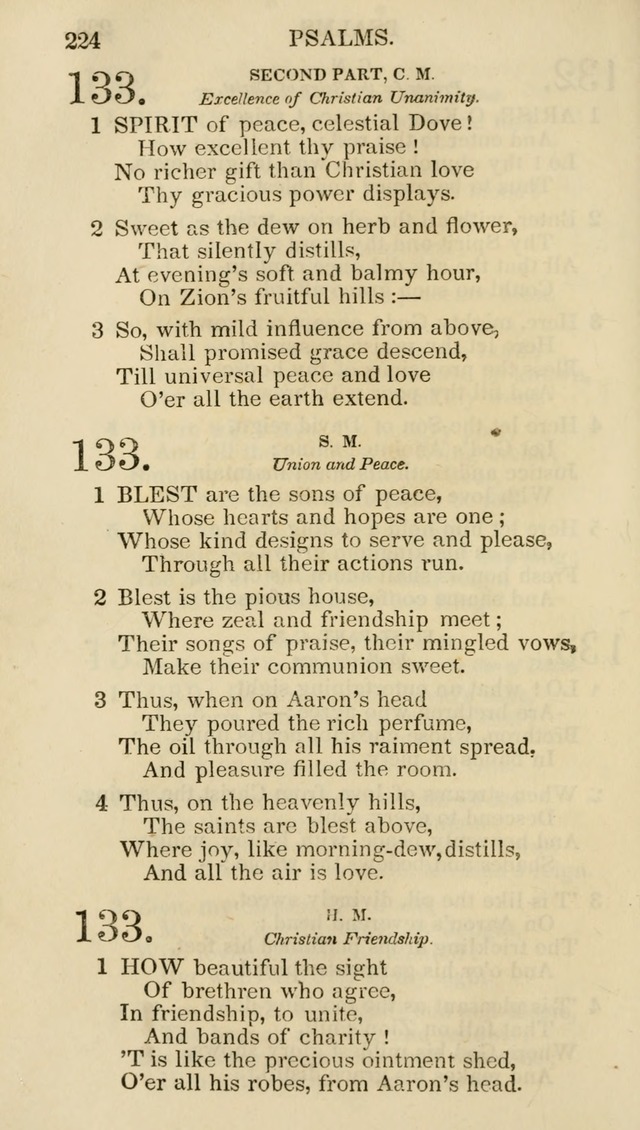 Church Psalmist: or psalms and hymns for the public, social and private use of evangelical Christians (5th ed.) page 226