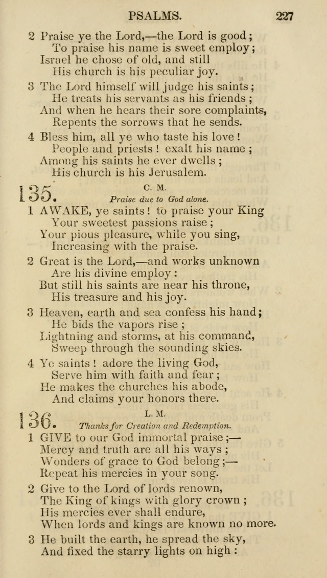 Church Psalmist: or psalms and hymns for the public, social and private use of evangelical Christians (5th ed.) page 229