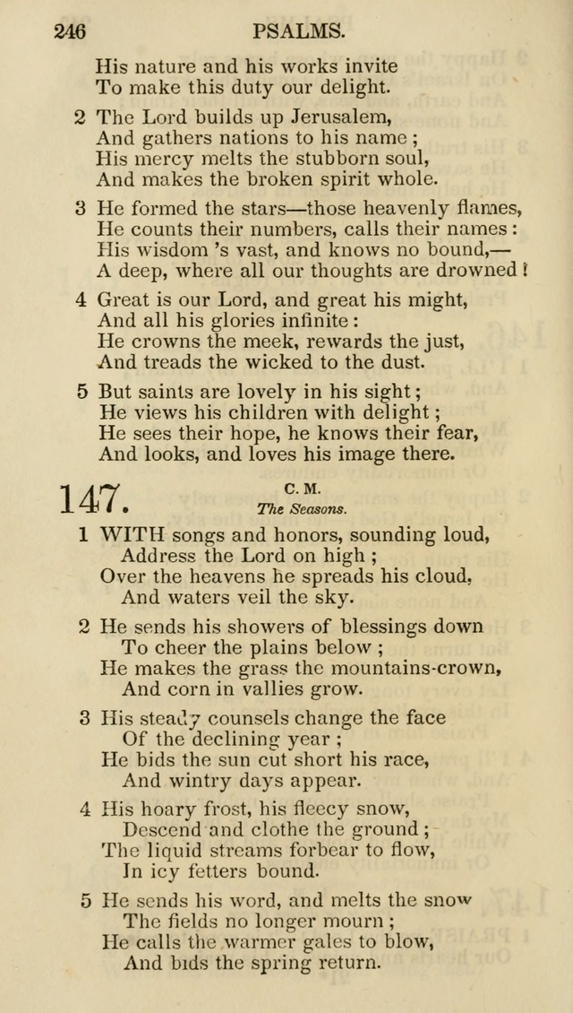 Church Psalmist: or psalms and hymns for the public, social and private use of evangelical Christians (5th ed.) page 248