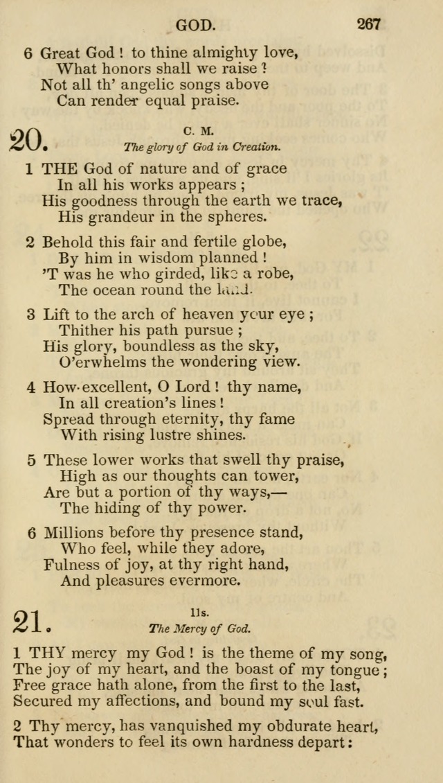 Church Psalmist: or psalms and hymns for the public, social and private use of evangelical Christians (5th ed.) page 269