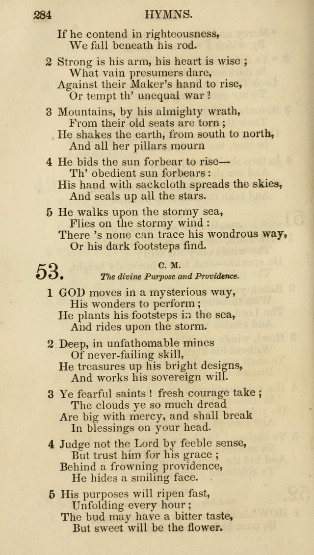 Church Psalmist: or psalms and hymns for the public, social and private use of evangelical Christians (5th ed.) page 286