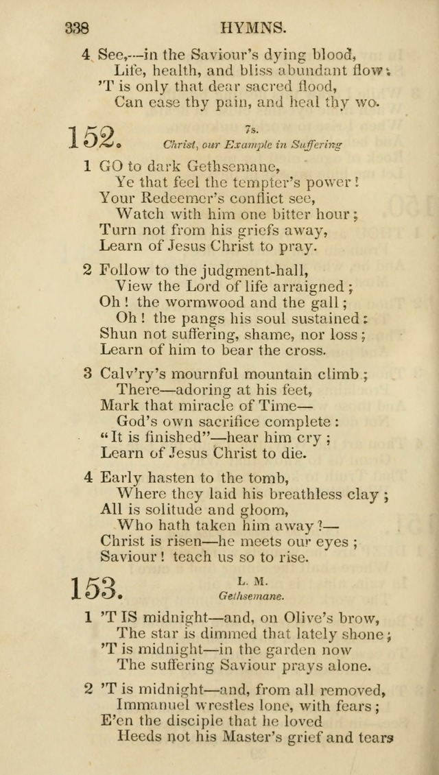 Church Psalmist: or psalms and hymns for the public, social and private use of evangelical Christians (5th ed.) page 340