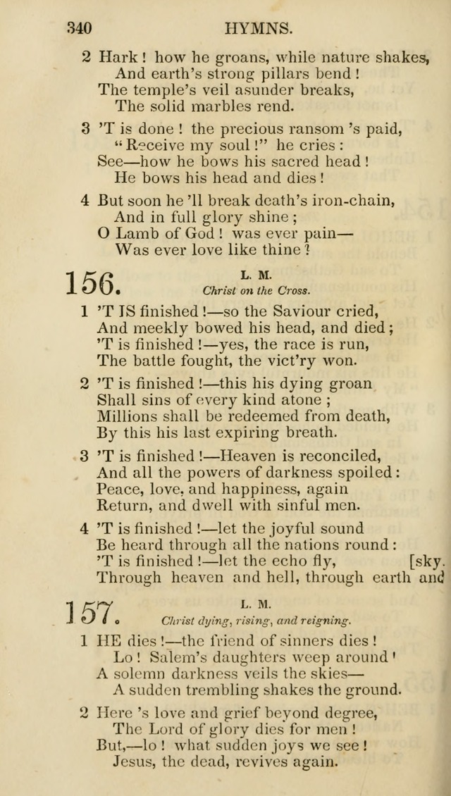 Church Psalmist: or psalms and hymns for the public, social and private use of evangelical Christians (5th ed.) page 342