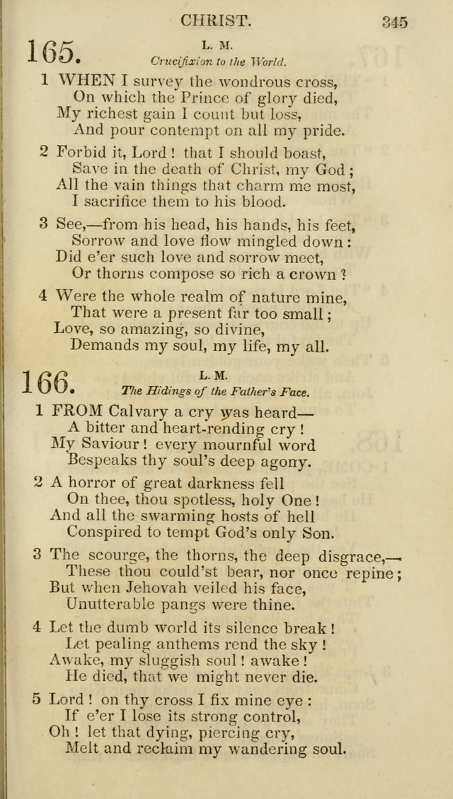 Church Psalmist: or psalms and hymns for the public, social and private use of evangelical Christians (5th ed.) page 347