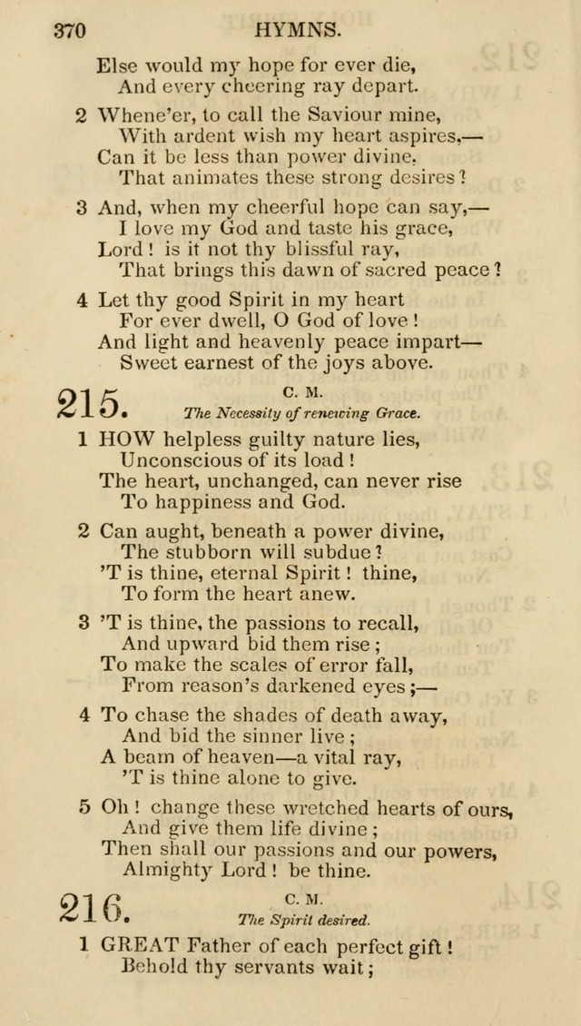 Church Psalmist: or psalms and hymns for the public, social and private use of evangelical Christians (5th ed.) page 372