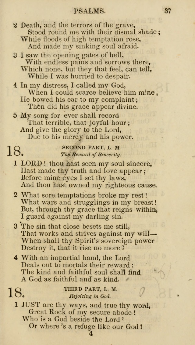 Church Psalmist: or psalms and hymns for the public, social and private use of evangelical Christians (5th ed.) page 39