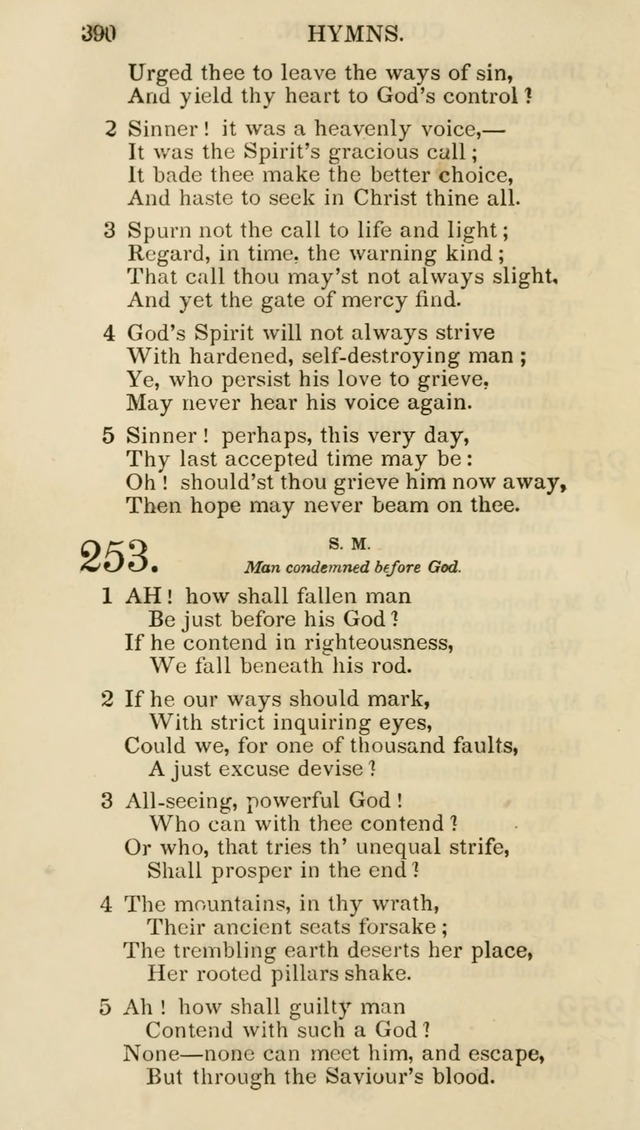 Church Psalmist: or psalms and hymns for the public, social and private use of evangelical Christians (5th ed.) page 392