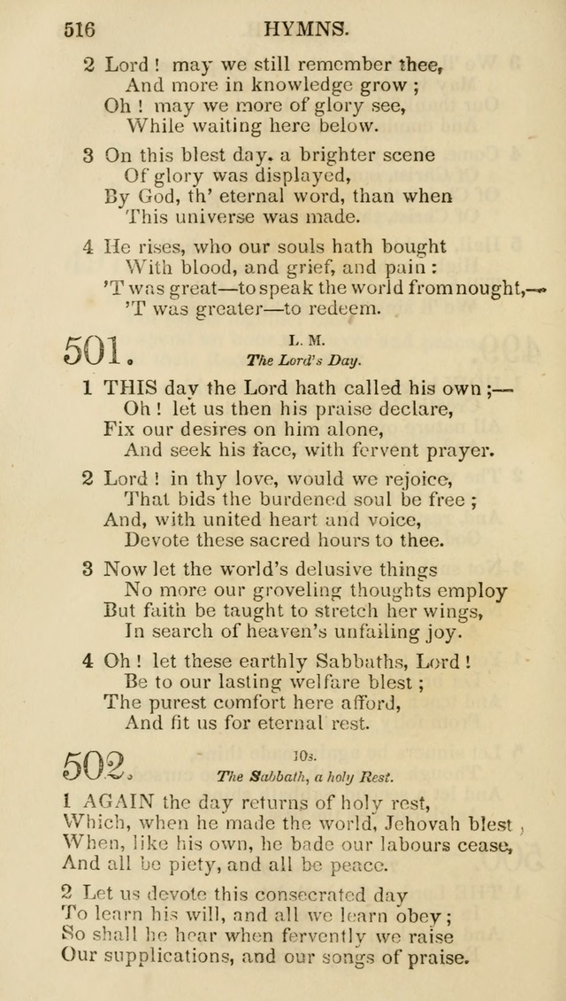 Church Psalmist: or psalms and hymns for the public, social and private use of evangelical Christians (5th ed.) page 518