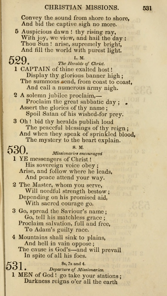 Church Psalmist: or psalms and hymns for the public, social and private use of evangelical Christians (5th ed.) page 533