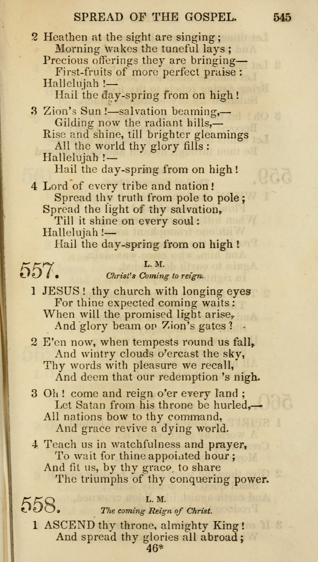 Church Psalmist: or psalms and hymns for the public, social and private use of evangelical Christians (5th ed.) page 547