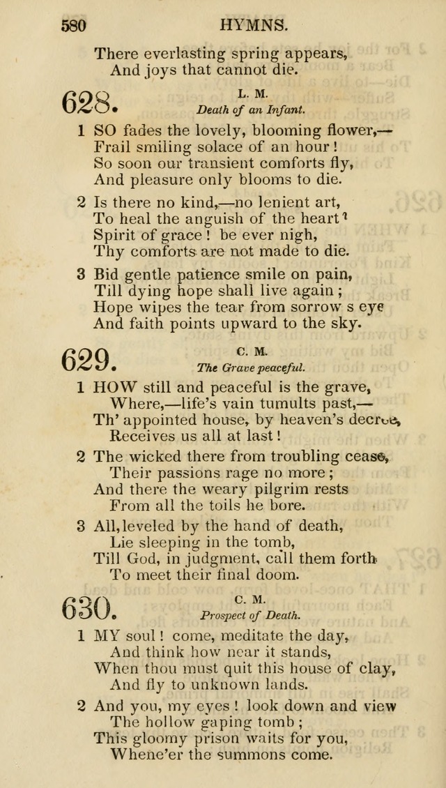 Church Psalmist: or psalms and hymns for the public, social and private use of evangelical Christians (5th ed.) page 582