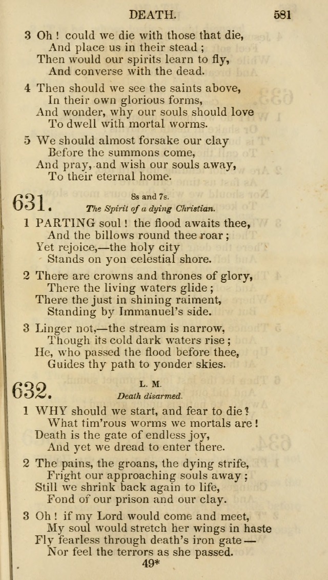 Church Psalmist: or psalms and hymns for the public, social and private use of evangelical Christians (5th ed.) page 583