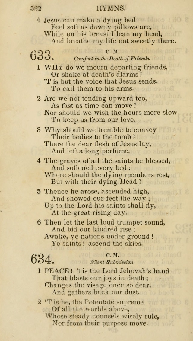 Church Psalmist: or psalms and hymns for the public, social and private use of evangelical Christians (5th ed.) page 584