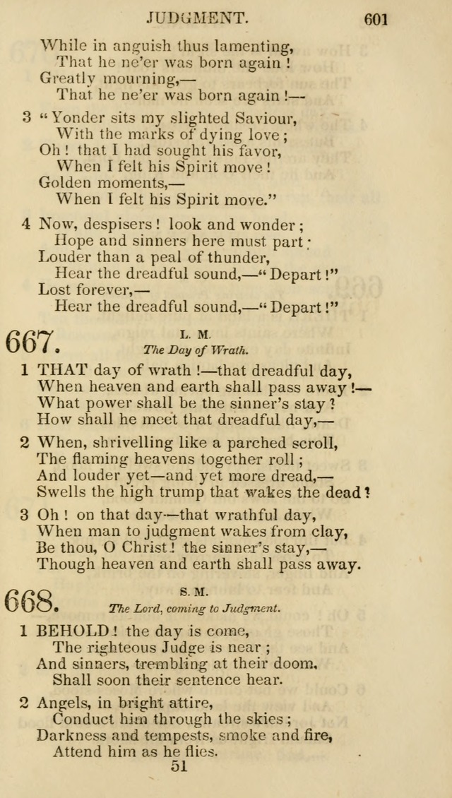 Church Psalmist: or psalms and hymns for the public, social and private use of evangelical Christians (5th ed.) page 603