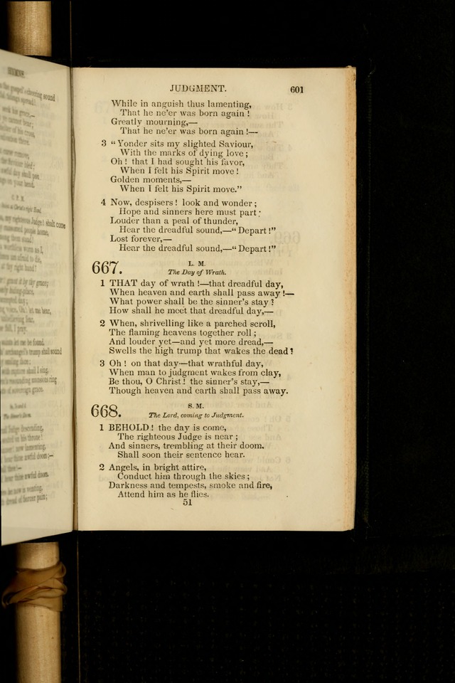 Church Psalmist: or psalms and hymns for the public, social and private use of evangelical Christians (5th ed.) page 619