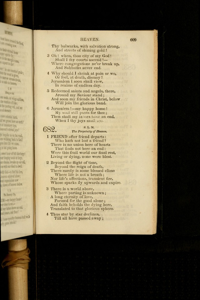 Church Psalmist: or psalms and hymns for the public, social and private use of evangelical Christians (5th ed.) page 627