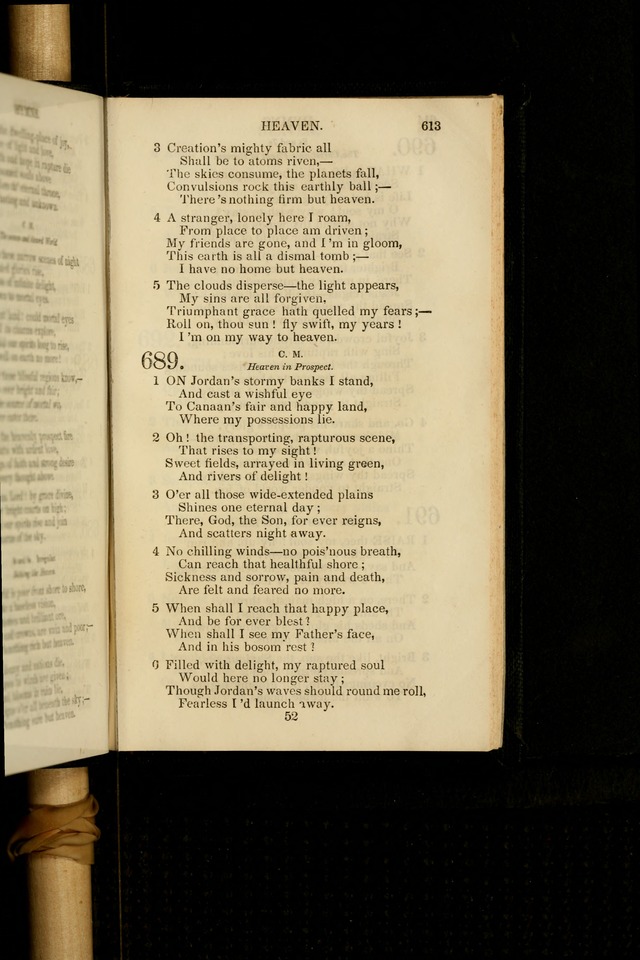 Church Psalmist: or psalms and hymns for the public, social and private use of evangelical Christians (5th ed.) page 631