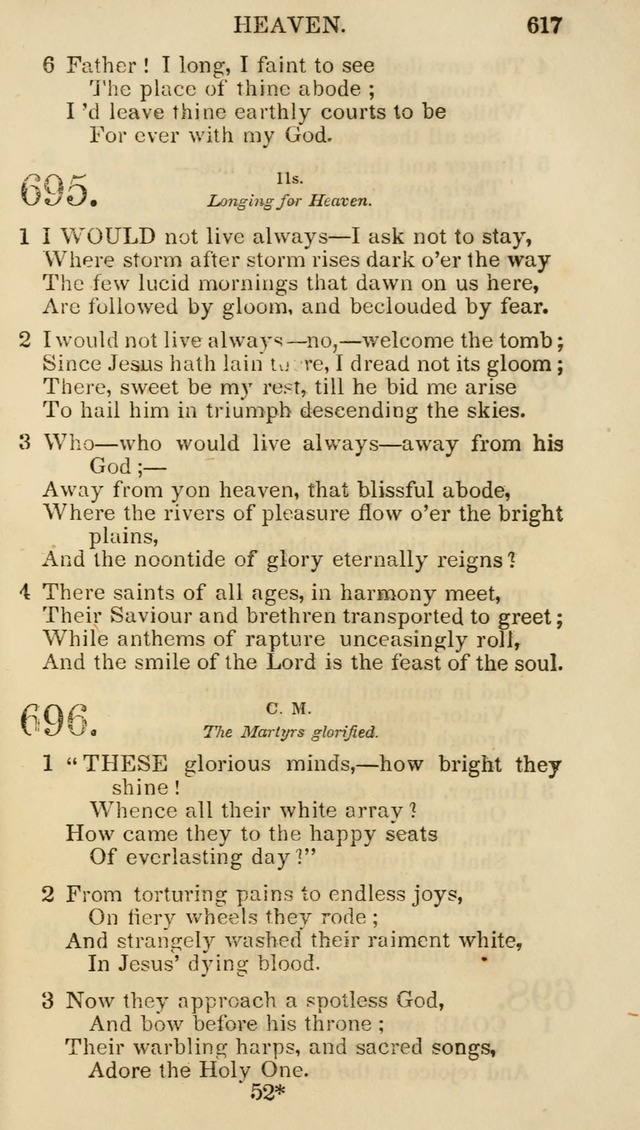 Church Psalmist: or psalms and hymns for the public, social and private use of evangelical Christians (5th ed.) page 635